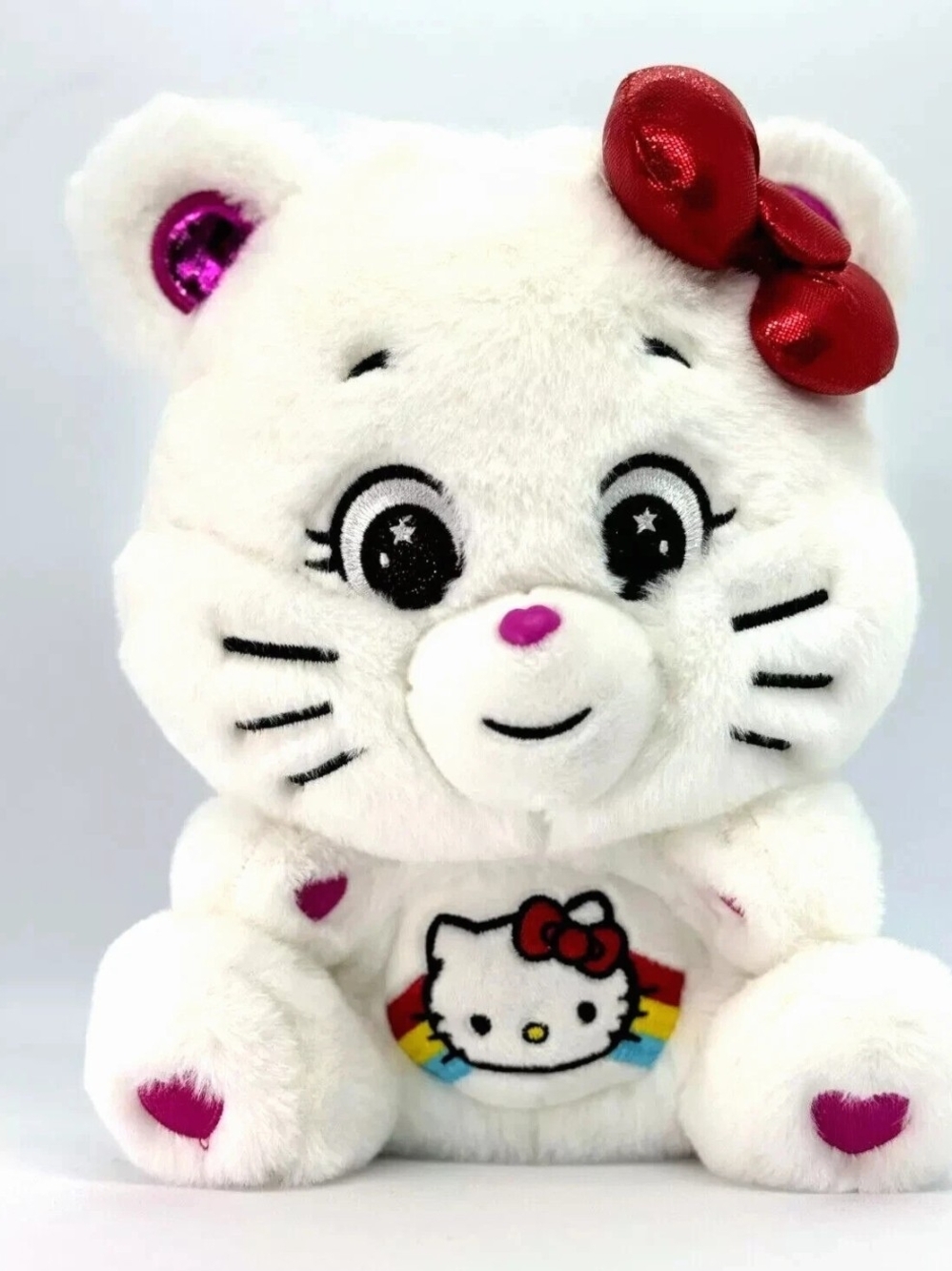 Sanrio x Care Bears Hello Kitty Loves Cheer Bear 10-inch Special Edition